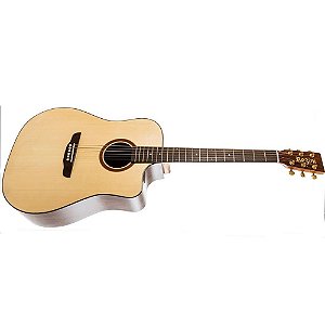 Violão Aço Elétrico Rozini Rx 320 ATN CT LP Premium Folk com Bag