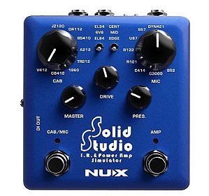 Pedal Nux Solid Studio I.R. e Power Amp Simulator