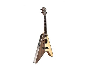 Ukulele Malibu Tenor Flying V 26 Ugm E Eletrico Com Bag