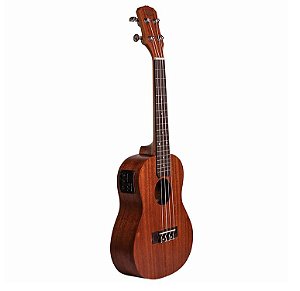 Ukulele Malibu Concert 23 S E Sapele Elétrico Com Bag