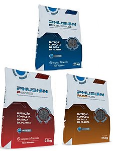 25kg Phusion Equilibrium, Magnum ou Power Fertilizante Granulado