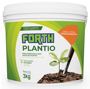 3kg Forth Plantio Adubo Fertilizante Preparo De Solo