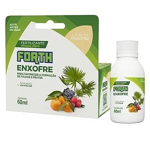 Forth Enxofre Concentrado 60ml Adubo Fertilizante Foliar - Faz 12 Litros