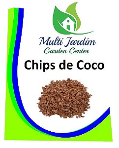 100 Litros Chip de Coco Lavado - Substrato Orgânico Orquídeas