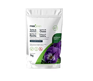 Fertilizante Orgânico Completo 4 Em 1 (1kg) Maxgreen