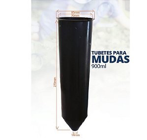 100 Tubetes 900ml Sementes Mudas Nativas Café Mogno