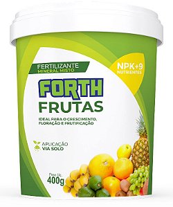 400gr Forth Frutas Adubo Fertilizante
