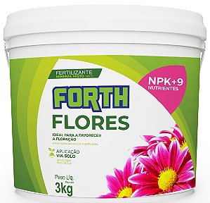 3kg Forth Flores Adubo Fertilizante