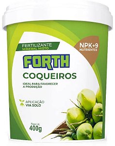 400gr Forth Coqueiros Adubo Fertilizante