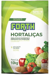 10kg Forth Hortaliças Adubo Fertilizante