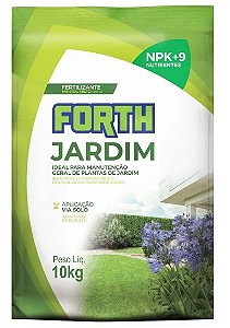 10kg Forth Jardim e Gramados Adubo Fertilizante