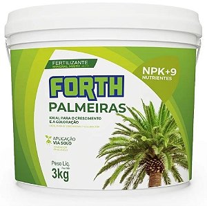 3kg Forth Palmeiras Adubo Fertilizante