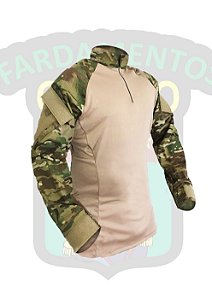 Combat Shirt Osório - MULTICAM SCORPION - Peito Bege