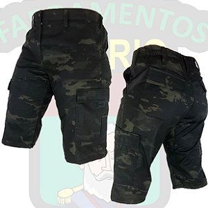 Bermuda Tática Osório - MULTICAM BLACK