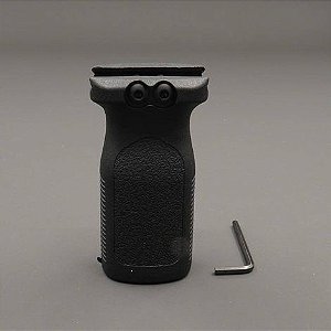 Front Grip Vertical p/ Trilho - PRETO