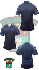 Combat shirt manga curta Azul DIgital