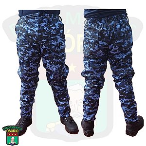 Calça Tática Osório - Digital Azul