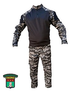 CONJUNTO - COMBAT SHIRT + CALÇA - CAMUFLADO P1