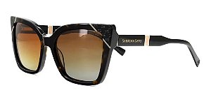 Óculos De Sol Sabrina Sato Ss642 C3 Tartaruga  Feminino