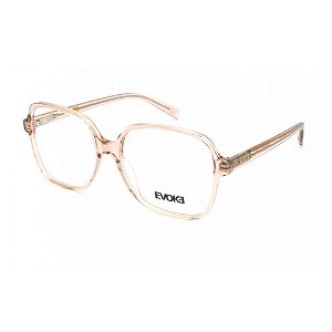 Óculos Armação Evoke EVK RX51 K01 Rosa Translucido Feminino