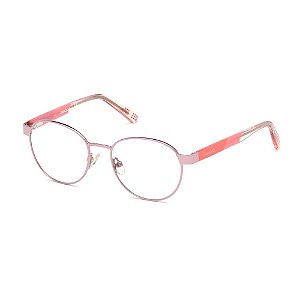 Óculos Armação Skechers SE1641 072 Rosa Metal Infantil