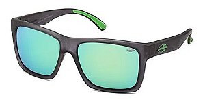 Óculos De Sol Mormaii San Diego Fosco Lente Verde Espelhado