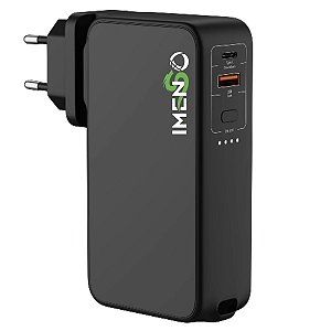 Carregador 2 em 1 Tomada e Powerbank 9600mah Turbo iBOX 22.5w Imenso (1136)