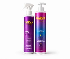 Dupla Adeus Frizz (Shampoo Hidratante 280ml + Umdificador Xô Frizz 300ml)