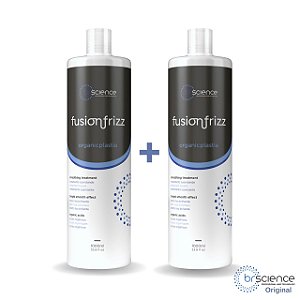 Kit Profissional Fusionfrizz - 2 Escovas Orgânicas