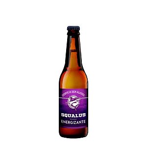 PROMOÇÃO - Cerveja Squalus Energizante Sem Álcool - Long Neck 355ml - Argentina