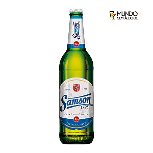 Cerveja Sem Álcool Samson - Garrafa 500 ml - República Tcheca