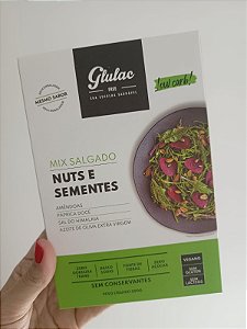 Mix Salgado proteico de Nuts e Sementes - 200g