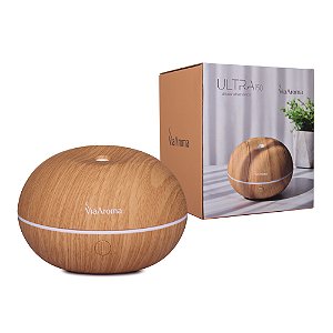 DIFUSOR ELET. ULTRASSONICO 150ML ULTRA150 MADEIRA