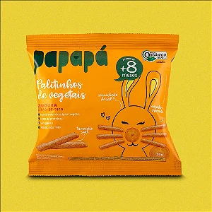 Biscoito Infantil Papapa Organico Cenoura 20g