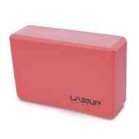 BLOCO DE YOGA - 22,8X15,2X7,6CM - COR VERMELHA - LIVEUP SPORTS