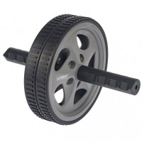 RODA DE EXERCICIOS PLUS - CINZA - LIVEUP SPORTS