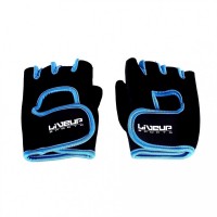 LUVA DE TREINAMENTO - AZUL/PRETO - TAMANHO P/M - LIVEUP SPORTS