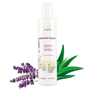 VEGANA SABONETE PURO RELAX 200ML