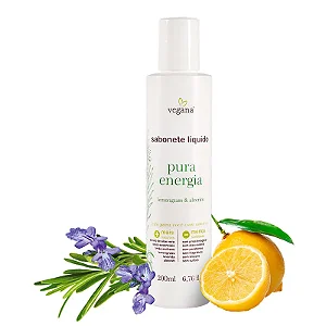 VEGANA SABONETE VEGETAL PURA ENERGIA 200ML