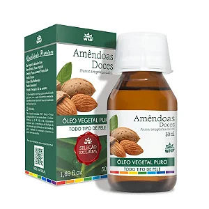OLEO VEGETAL AMENDOAS DOCES 50ML