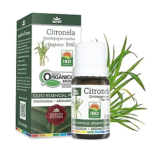 OLEO ESSENCIAL CITRONELA 5ML (ORG)
