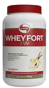VITAFOR WHEY FORT 3W BAUNILHA POTE 900G