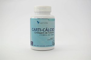 CARTI-CÁLCIO (Cartilagem de Tubarão + Cálcio de Ostra)