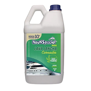 LAVA LANCHA COM CERA 5L (10 LAVAGENS) NAUTISPECIAL