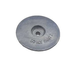 ANODO DA RABETA REDONDO S/ LEME MERCURY 5HP 6HP 8HP 9.9HP 15HP ORIGINAL 803731