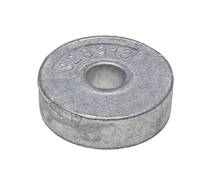 ANODO DA RABETA BLOCO MOTOR MERCURY 3.3HP ATÉ 40HP ORIGINAL 823913Q