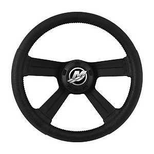 VOLANTE ATTWOOD MERCURY PRETO EMBORRACHADO