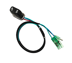 BOTÃO DO TRIM DO COMANDO QUICKSILVER MERCURY 25 A 400 HP ORIGINAL 18286A26