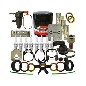 KIT MANUTENÇÃO 300 HORAS NOVO V8 (4.6 LITROS) VERADO / SEAPRO 8M0149932