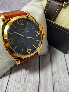 Relógio Armani AX Dourado a prova d'agua - Relógios no atacado